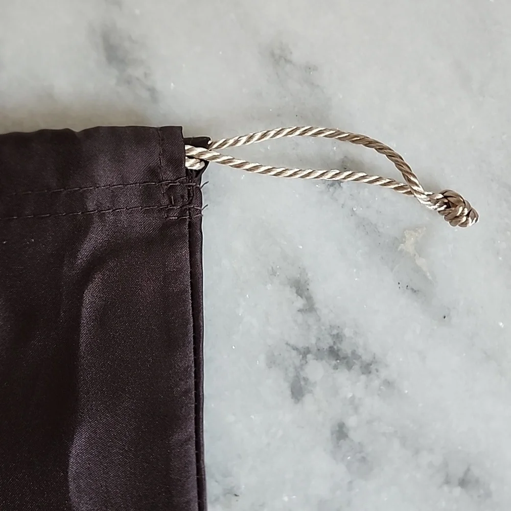 * Coach brown drawstring dustbag 19x15 - Picture 5 of 7